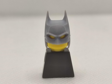 brick compatible batman 2022 cowl minifigure battison 3d print model - Mito3D