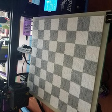 pavimento di mattoni scacchiera multi-strato da colorare 220x220 gioco consiglio correttore scacchi doppio colore multicolor 3d print model - Mito3D