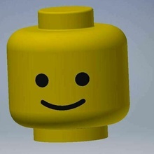 brick head multi color toy_game_accessories 3d print model - Mito3D