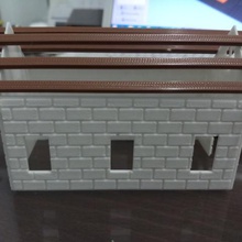 brick house architecture 3d print model - Mito3D