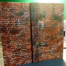 brick wall action figure diorama 3d print model - Mito3D