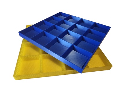 bricks builder sorting tray brick bricks toy tray sorting box plate  3d print model - Mito3D