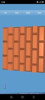 bricks pararel dise panel3d arquitectura wall pared cuadro frame architects deco design architecture arquitecturaydise obranueva aparejador architec architectureanddesign art engineering homedecor interior 3d print model - Mito3D