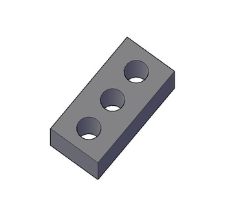 tijolos simples tijolo 3d print model - Mito3D