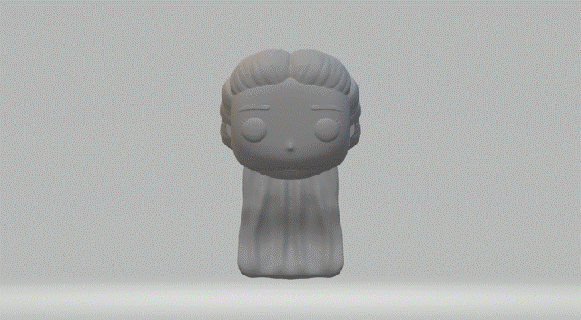 bride head 016 funko pop 3d print model - Mito3D