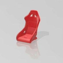 bride inspired bucket seat 1 24 & 25 scale car modelling 1:24 1:25 seats 3d print model - Mito3D
