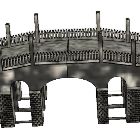 ponte architettura pon ritmo carro 3D print model - Mito3D