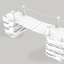 ponte 3d modelo 3dprint jogos arte ativos desenho animado pobre 3d print model - Mito3D