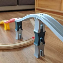bridge pillar ikea brio train track game railway wooden toy accessories 3d print model - Mito3D
