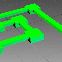bridge test size bridges print 3d_printing_tests 3d print model - Mito3D