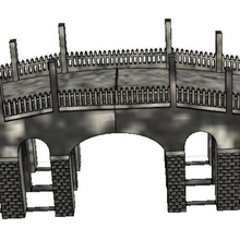 Brücke Architektur pon Tempo Wagen 3d print model - Mito3D