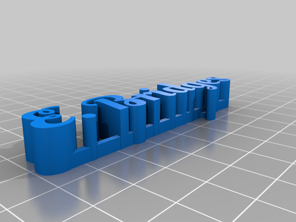 ponti personalizzato sculture 3d print model - Mito3D