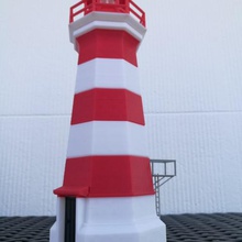 brier island lighthouse architettura llighthouse 3d print model - Mito3D