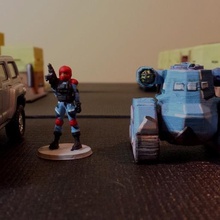 brigand pessoal de assalto o veículo pilotos jogo 1 48 40k star wars legião zombicide veículos 3d print model - Mito3D