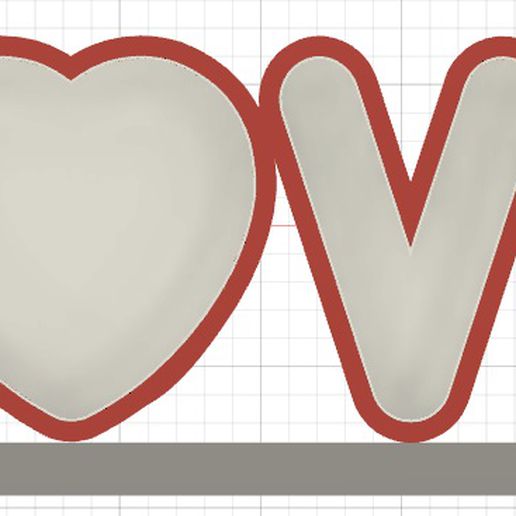 luminosa amore santo San Valentino 3D print model - Mito3D