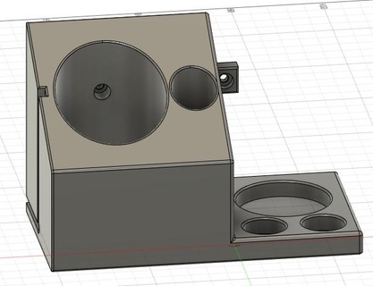 Frigler vakum temizleyici Kulp destek duvar binmek 3d print model - Mito3D