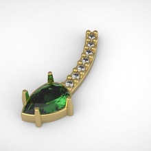 brinco boucle d'oreille bijoux 3d print model - Mito3D