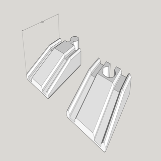 brio compatible pista piso final conjunto 2 3d print model - Mito3D