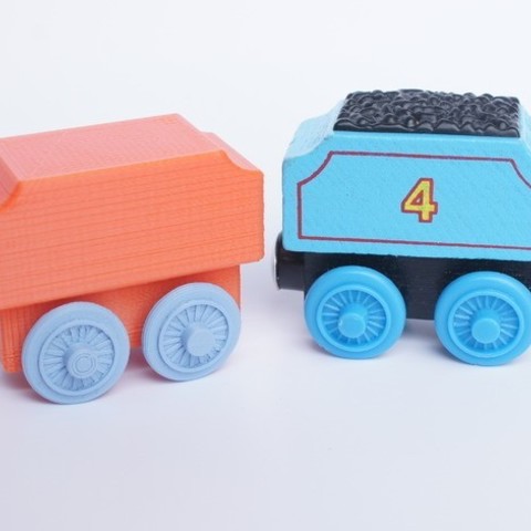 brio Stil zart Wagen Spiel Waggon 3D print model - Mito3D