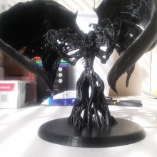 brisela - magic gathering unofficial fan art game 120mm 28mm 3dmodel angel creature decoration demon dnd fantasy figure gaming halloween horror mini miniature mode model monster pathfinder pla props prusa stl tabletop toy toys videogame wargaming warhammer 40k wings zbrush 3d print model - Mito3D