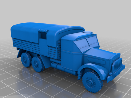 britain truck albion cx22s transport sgm 3d printing 3d print model - Mito3D