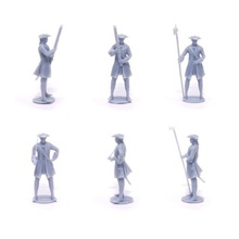 british infantry command box seven years war french indian wars game miniature musket soldier wargame tabletop 28mm 3d print model - Mito3D