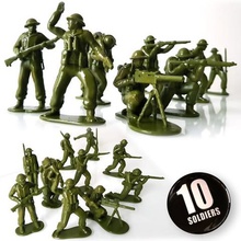 soldados britânicos pack jogo brinquedos exército vintage 3d print model - Mito3D