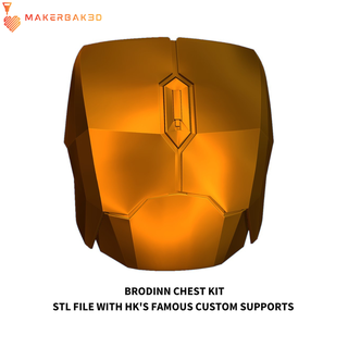 bro dinn chest armor mandalorian boba fett starwars cosplay costume din djarin hk7335 plate backplate 3d print model - Mito3D
