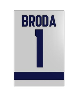broda maple leafs banner hockey toronto sign legend turk 3d print model - Mito3D