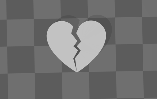 roto corazón joyas Arte joyería joya emoji 3d print model - Mito3D