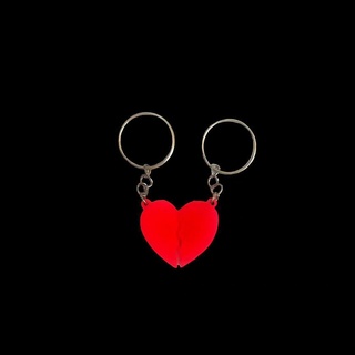 broken hearts keychain keychain key rings keychains keychain hearts hearts broken hearts broken hearts  3d print model - Mito3D