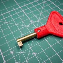 broken key bow repair home replacement parts 3d print model - Mito3D