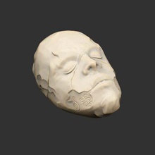 statua rotta la testa gioco oggetti di scena rovine rovina fable rotto antichi 3d print model - Mito3D