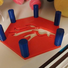broncos coaster holder coasters denver drinkcoasters drink kitchen_dining 3d print model - Mito3D