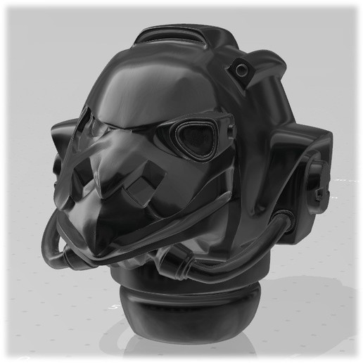 clueca urraca casco óptico martillo guerra cuervo Guardia corvus 40k Marine Espacial 3D print model - Mito3D