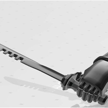 broody magpie stabber raven guard warhammer 40k space marine wargear combat knife 3d print model - Mito3D
