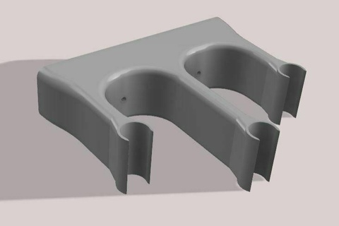 vassoura suporte pá escova parede 3d print model - Mito3D