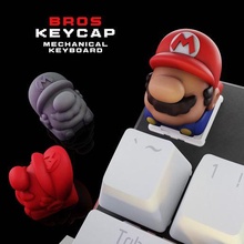 manos keycaps mecânico teclado 3d print model - Mito3D