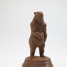 l'ours brun ursus arctos art 3d animal bakutis jason jbakutis musée d'histoire naturelle la sculpture sculptures 3d print model - Mito3D