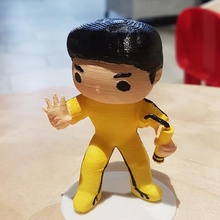bruce lee various game toy figurine pop funko 3d print model - Mito3D