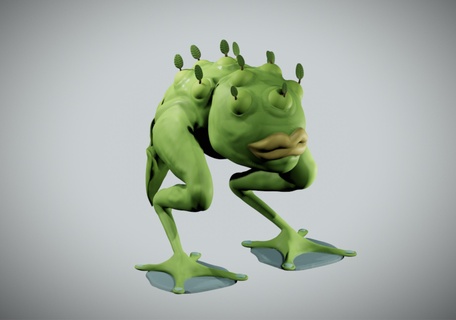 brump - singing monsters strike monster bug toy 3d print model - Mito3D