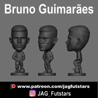 Bruno Guimar Fußball Zahl sportlich paranaense Lyon Futebol Futbol 3d print model - Mito3D