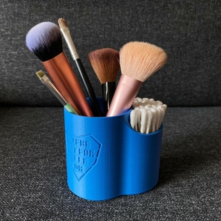 escova suporte Maquiagem porta Rammstein lifad 3d print model - Mito3D
