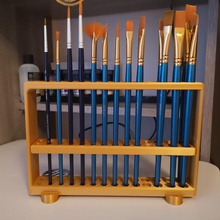 fırça tutucu aracı resim destek fırçalar 3d print model - Mito3D