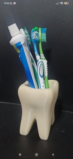 fırça Kulp destek bileme tekerlek diş 3d print model - Mito3D