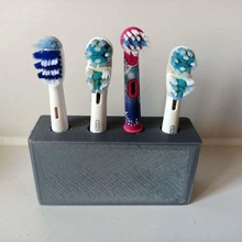 sahibi oral b fırça ev banyo diş fırçası tutucu oral-b 3d print model - Mito3D