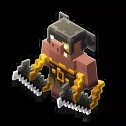 brutal mcl Minecraft Schweinchen Legenden 3d print model - Mito3D