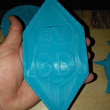 bryan vines custom shield various 3d print model - Mito3D