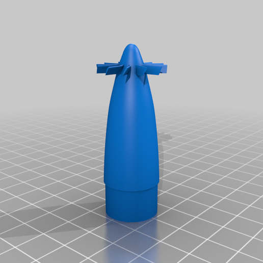 bt 20 naso cono profili alari passatempo 3D print model - Mito3D