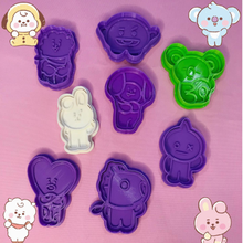 bt21 cookie cutters 3d print model - Mito3D